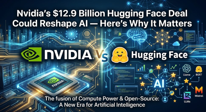 Nvidia’s $12.9 Billion Hugging Face Deal Could Reshape AI