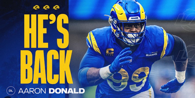 Aaron Donald back