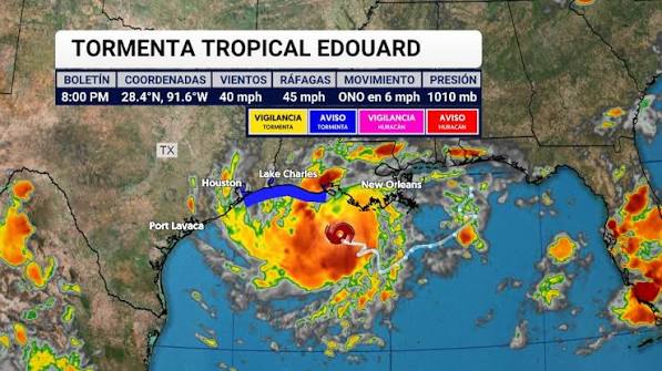 tormenta tropical edouard