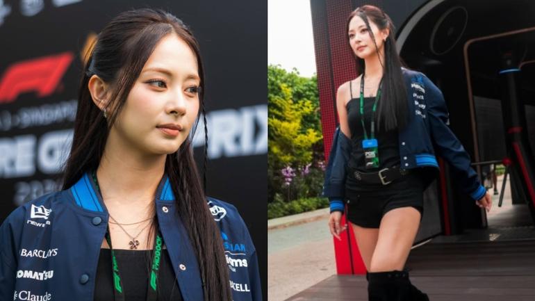 Tzuyu at F1 Singapore GP: 3 Outfits and Photographer Apology